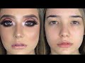 Maquiando cliente/ Como fazer Cut Crease em pálpebras gordinhas