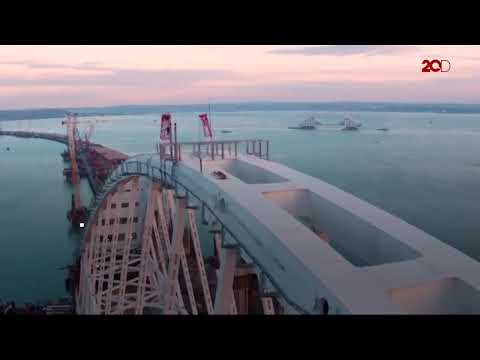 Video: Kapan jembatan Krimea melintasi Selat Kerch dibuka?