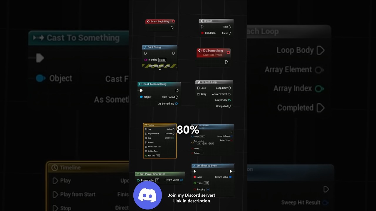 The 10 MOST USED NODES in Unreal Engine 5!