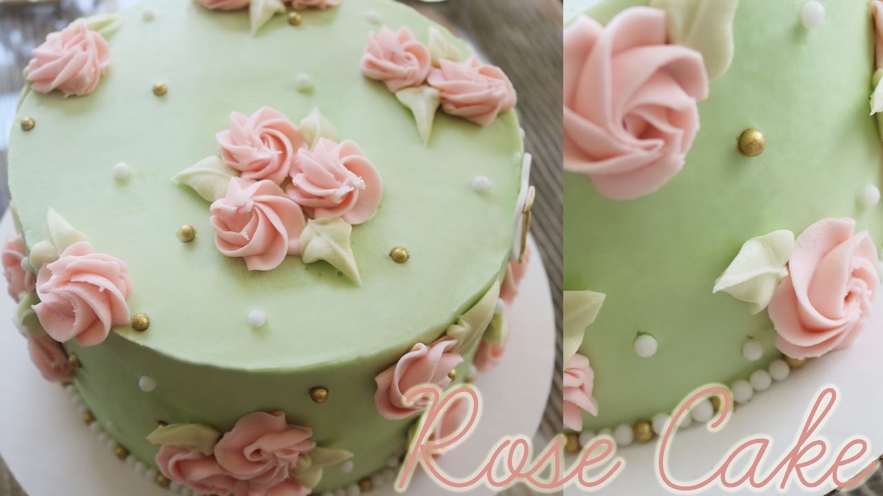 Rose Cake! - YouTube