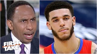 Stephen A. wants to see Lonzo Ball to the Clippers, not Warriors | First Take