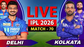 🔴 LIVE IPL: KKR vs DC, Live Cricket Match Scores, Commentary, Kolkata vs Delhi, KKR BAT