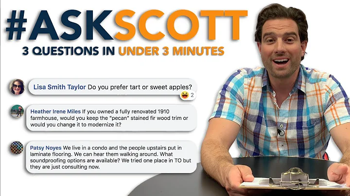 Wood Trims, Tarts, & Noise Reduction? | #AskScott