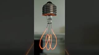 Como funciona una lampara incandescente?  #3danimation #ciencia #electronic