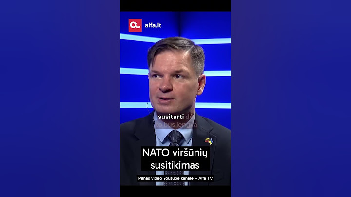NATO viršūnių susitikimas Hagoje gali virsti NATO pabaigos pradžia?
