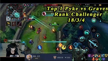 Pyke Tốc chiến | Top1 Pyke | Cách chơi Pyke dame cực ảo khi solo 1vs1 lẫn combat tổg ở rank Tháchđấu