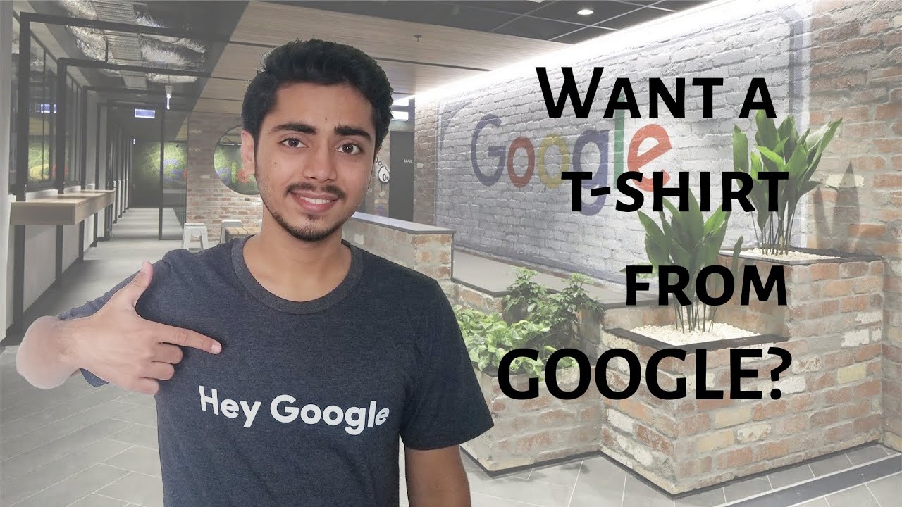 Get a T-Shirt from GOOGLE for | $200 Google Credit | ASH Studios [ ENDED ] - YouTube