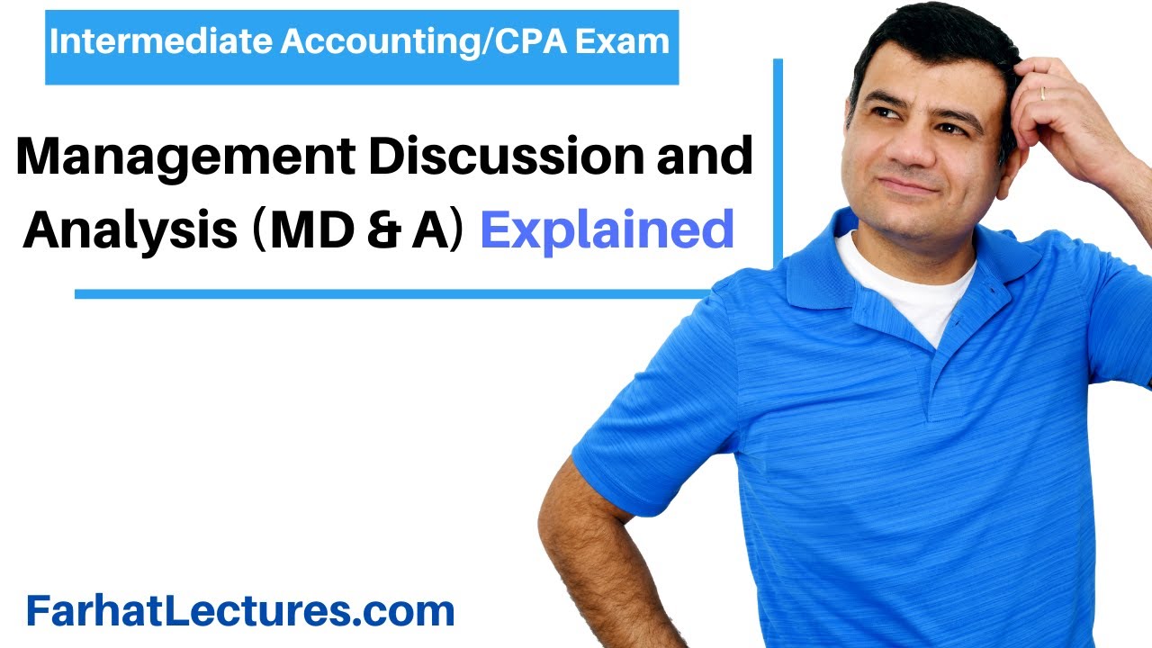 What Is Management Discussion And Analysis MD A YouTube