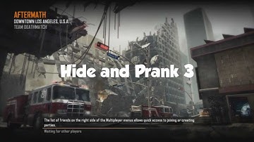 Hide and Prank! #3: HiddenAmateurs! (Funny Black Ops 2 Hide Trolling) leave questions for q&a!