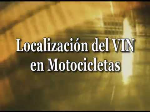 Video: ¿Cuántos números de VIN hay en una motocicleta?