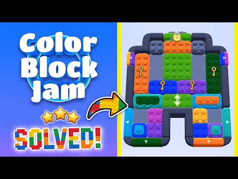 Color Block Jam - Level 1489 (1485) Walkthrough 🧩 | Solution & Gameplay (Rollic Games) 📱