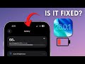 iOS 26.0.1 - 24 Hours Later.. Is the BATTERY FIXED?