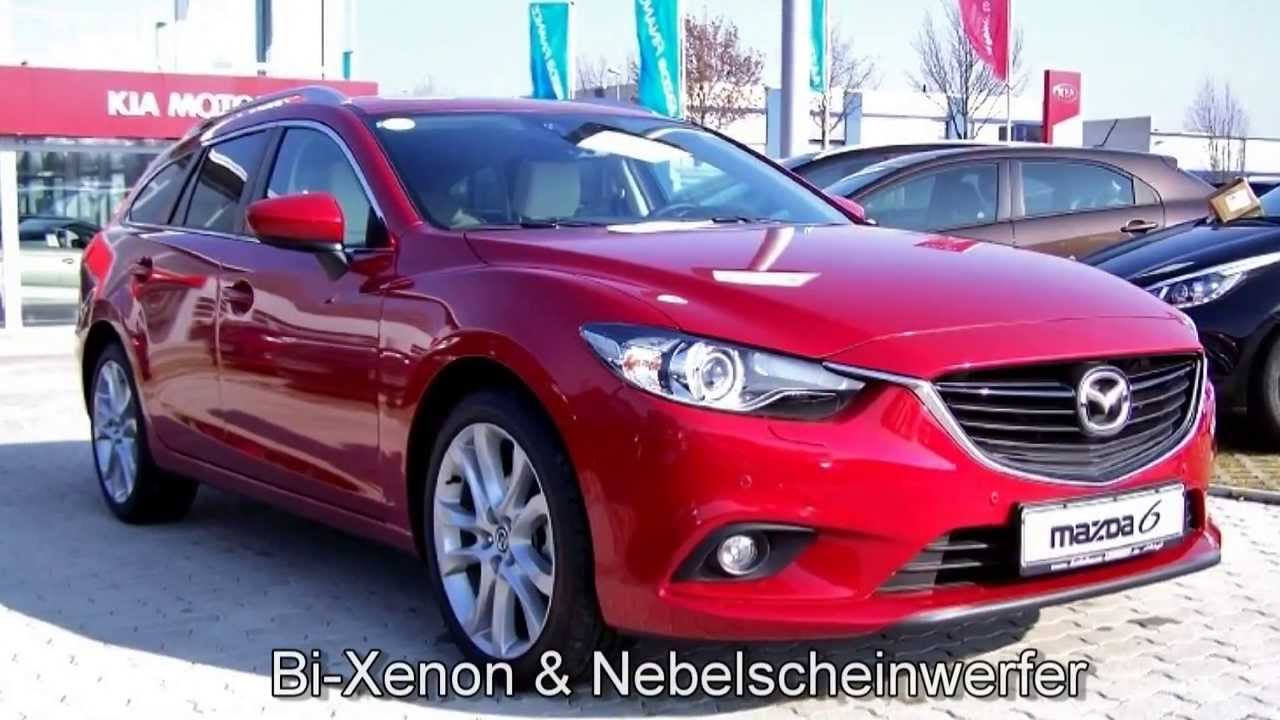 Mazda 6 Kombi 2 0l Skyactiv G Sports Line Rubinrot Metallic Autohaus Unger Youtube