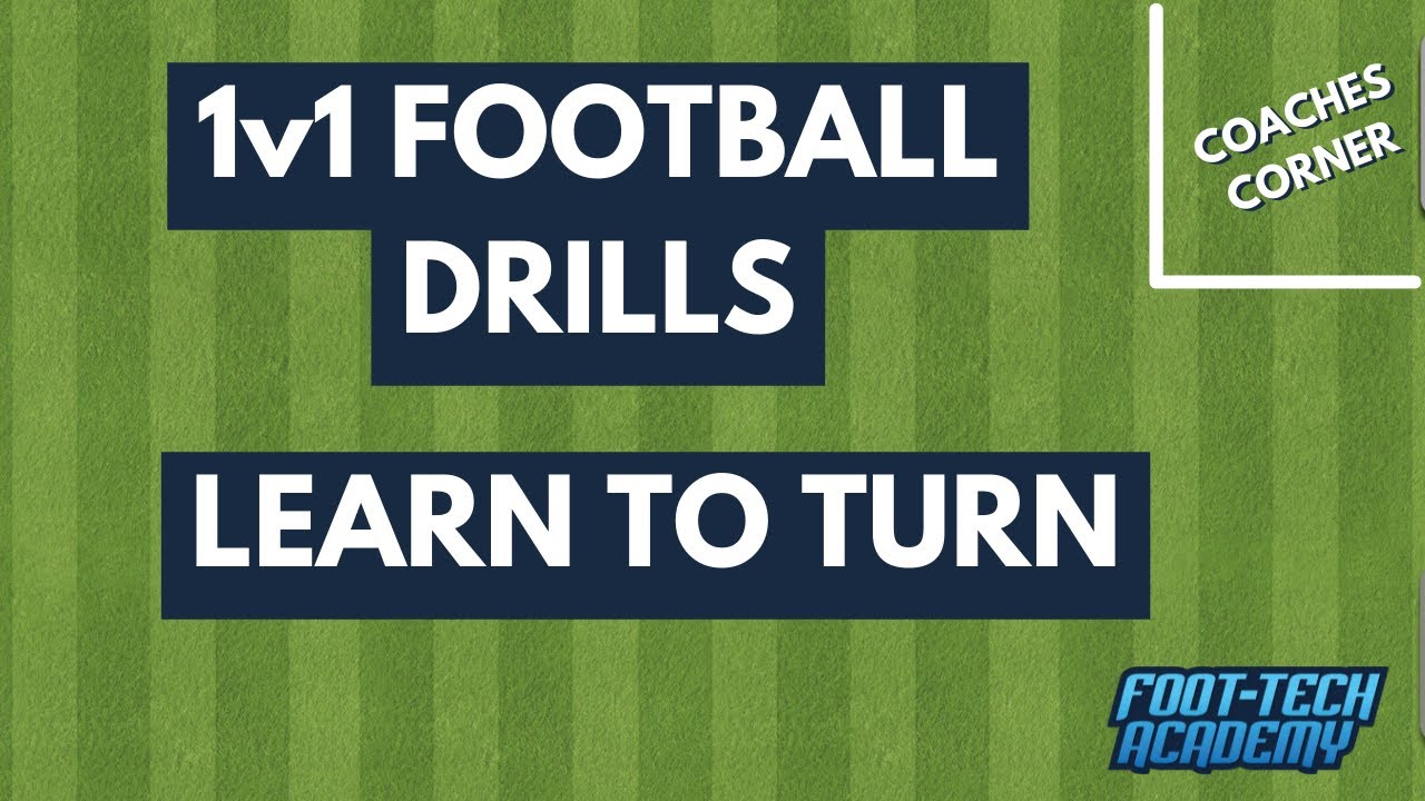 1v1 Football Drills Turning to Score Behind YouTube