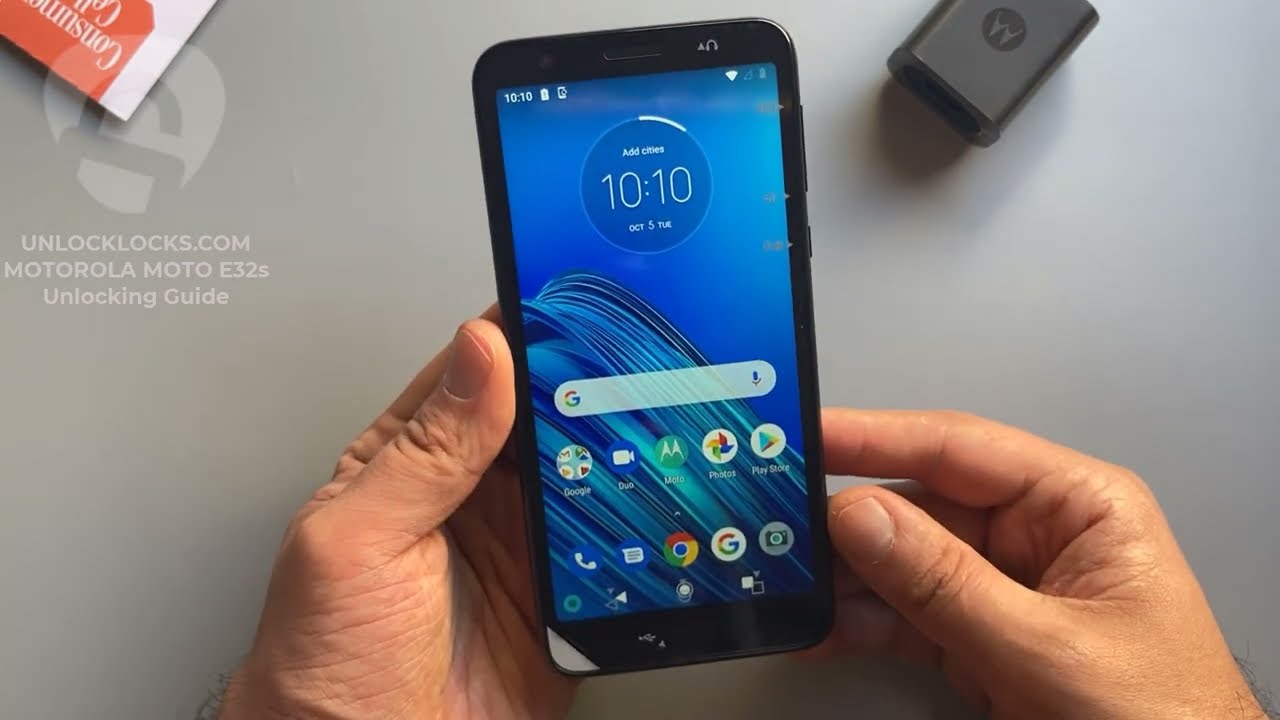 How To Unlock Motorola Moto E32s by Unlock Code - UNLOCKLOCKS.com