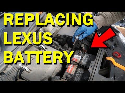 How To Replace the Battery on a Lexus RX350