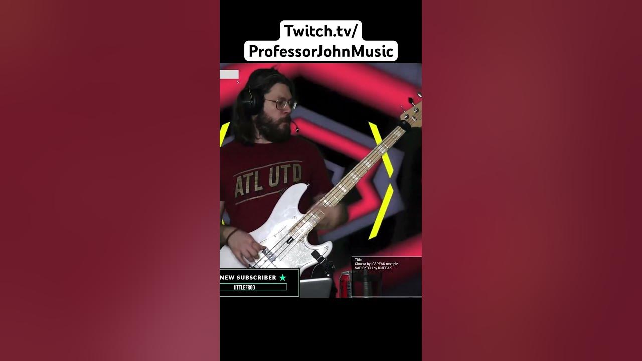 Captivating Bass Vibes: ‘cka3ka’ by IC3PEAK 🎸🖤 | #Shorts #BassCover # ...
