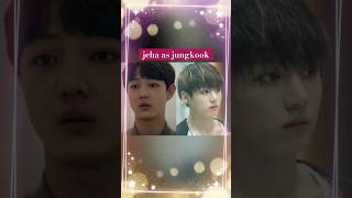 #bts kdrama Begins ≠ Youth cast as bts member name #shorts