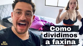 Mostramos Como Dividimos a Faxina Aqui em Casa