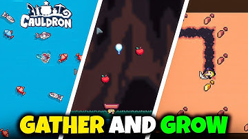 SEMI-IDLE RPG WITH COOL MINIGAMES // CAULDRON