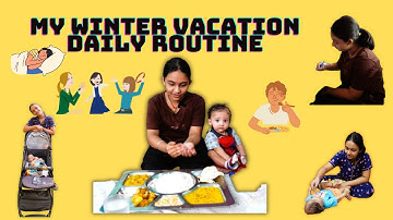 My Winter Vacation Daily Routine |#learnwithpriyanshi