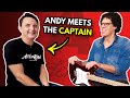 Andy meets lee anderton the captain part 1  the shop tour