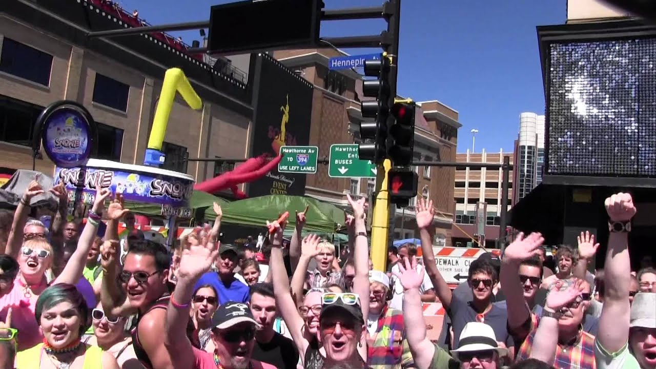 Pride Parade in Downtown Minneapolis YouTube