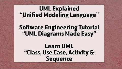 UML in Software Engineering | Unified Modeling Language Explained with Diagrams