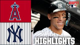 ANOTHER SLUG FEST 🍿 Los Angeles Angels vs. New York Yankees | Full Game Highlights | ESPN MLB screenshot 2
