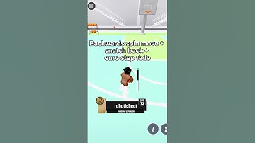 Best dribble combo in playground basketball #playgroundbasketball #roblox #basketball #skills