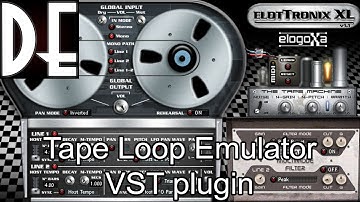 Ellotronix XL - Free Tape Loop (Frippertronics) VST Plugin