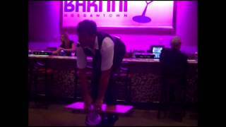 Steve Mills doing a crazy show at Bartini Bar in Morgantown 'WV