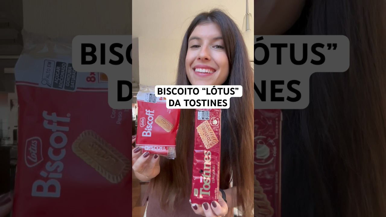 Biscoito “Lótus” da Tostines: R$30 reais de diferença 😱 