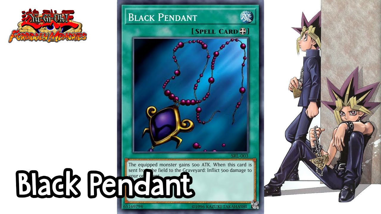 black pendant yugioh card YU-GI-OH! - (LCJW-EN123) - Legendary Collection 4: Joey's World - 1st Edition The locket is held closed with one single magnet Black Pendant | Card Details