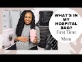 What's in my hospital bag 2020! + baby girls bag and 39 week bumpdate | #FirstTimeMom