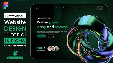 Prototype Website Figma Design || FREE Resources || DVxUI