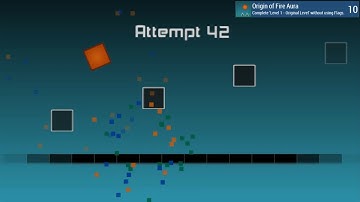 The Impossible Game (PSP) - Level 1: Original Level (No Flags)