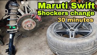 Maruti Swift Suspension Change in 30 minutes