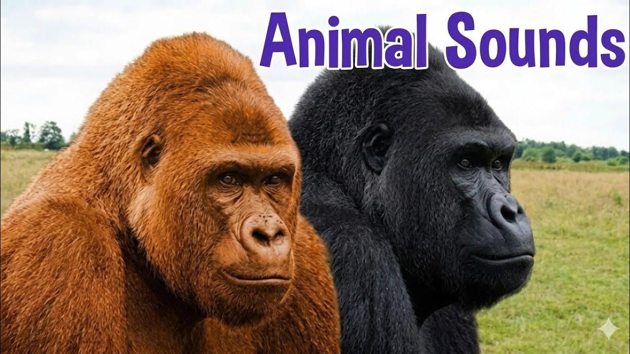 Animal Sounds For Children 🐎| 20 Amazing animal to learn 🐕| Wild and Domestic Animals Names 