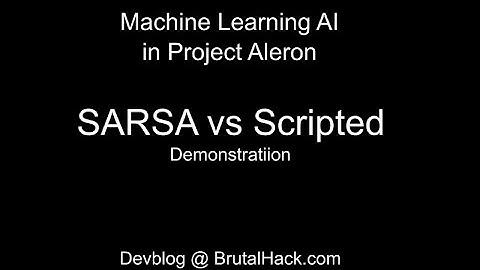 Aleron - Initial Sarsa Demo 2015