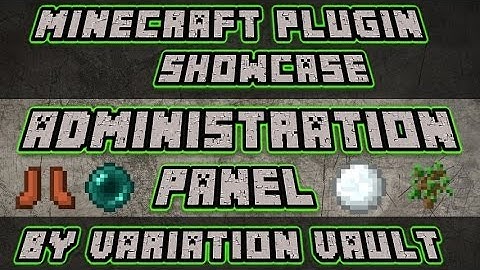 Minecraft Bukkit Plugin - Administration Panel - Admin GUI