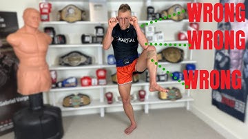 STOP Checking Roundhouse Kicks WRONG 