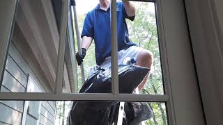 Leaf Filter claims never having to climb a ladder again!