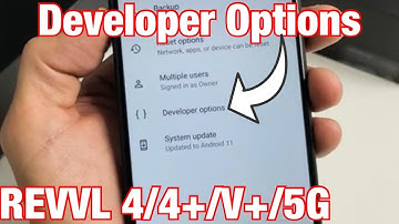 T-Mobile REVVL 4/4+/5G/V+: How Enable Developer Options