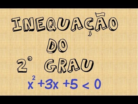 Como resolver inequação do 2º grau