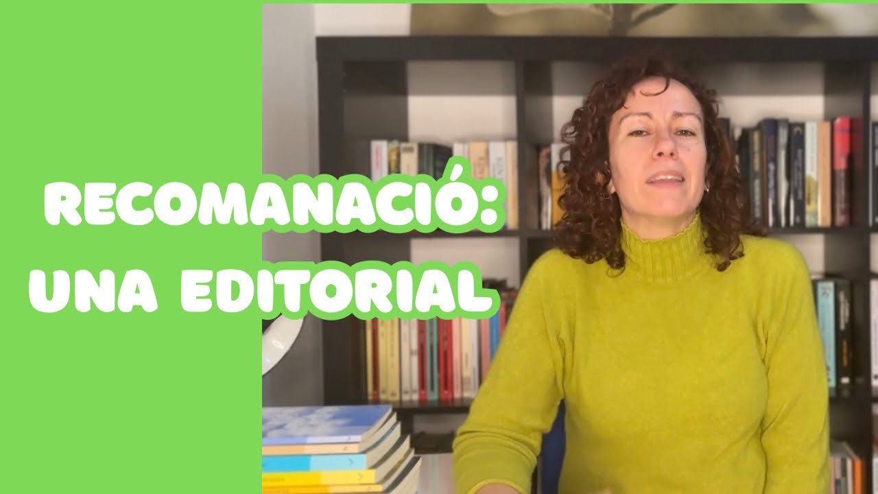RECOMANACIÓ: UNA EDITORIAL. #booktube #catala #llibres #recomanacio