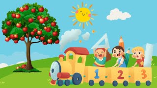 🌳 Numbers in Nature 🌟 | Fun Kids Counting Song | Learn with Nature! 🦋✨