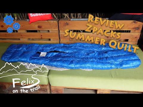 Review Zpacks Summer Quilt / Winter Liner - schlägt er die