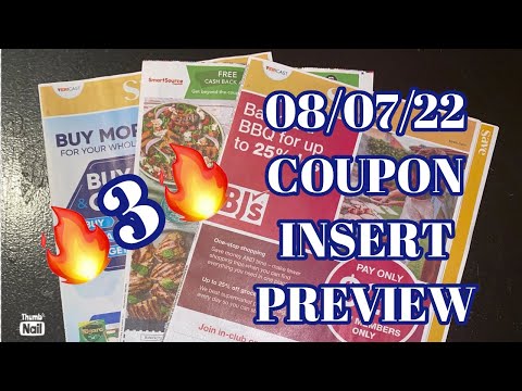 What coupons are we getting? 08/07/22 Coupon Insert Preview {3 Inserts}