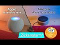 SIRI meets ALEXA „Zicken Alarm" #HomePodmini